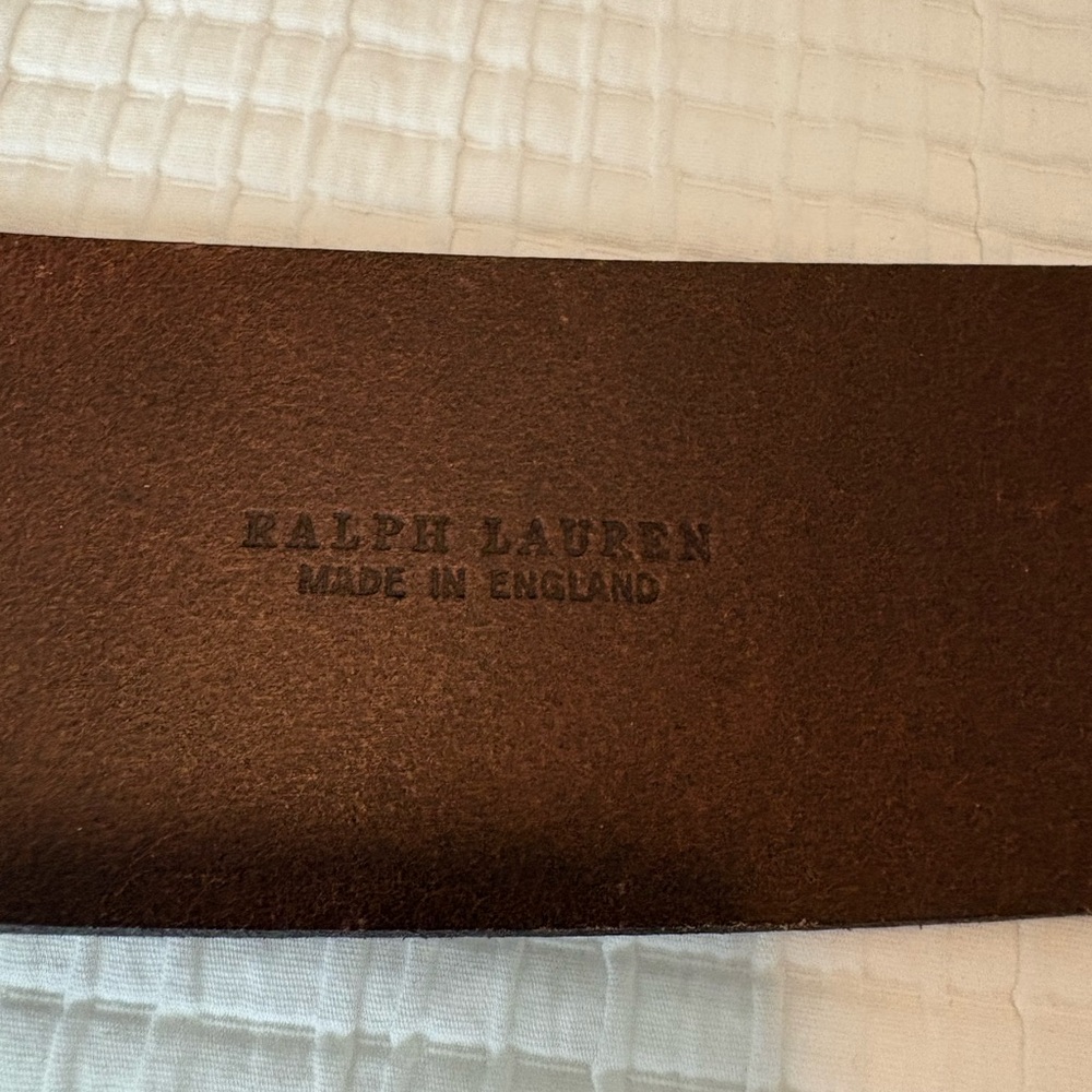 Ralph Lauren Belt Dark Brown XS/S - Picture 4 of 10